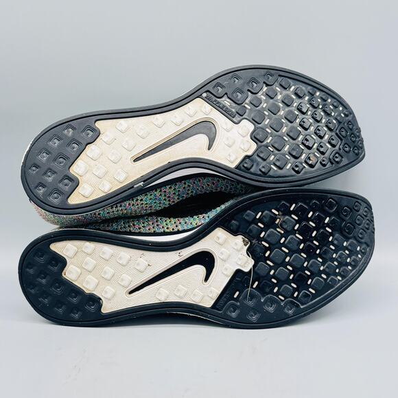 Nike Shoes Mens 11 Multicolor Knit 2.0 Flyknit Racer Athletic Running Sneakers - Picture 10 of 12